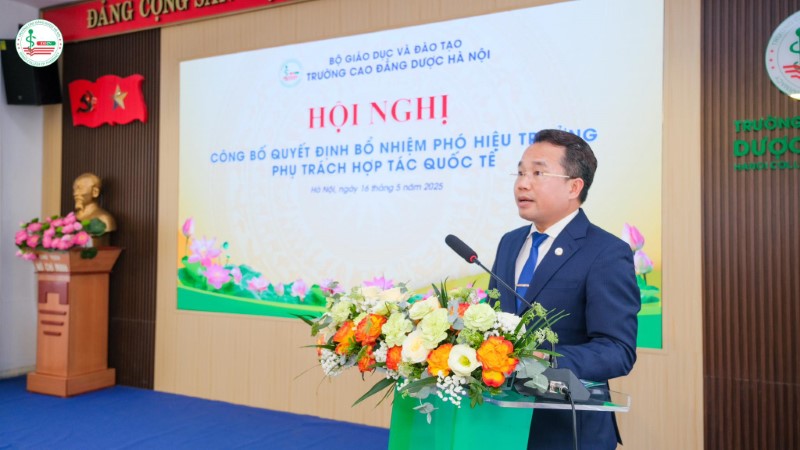bổ nhiệm Phó Hiệu trưởng phụ trách Hợp tác quốc tế
