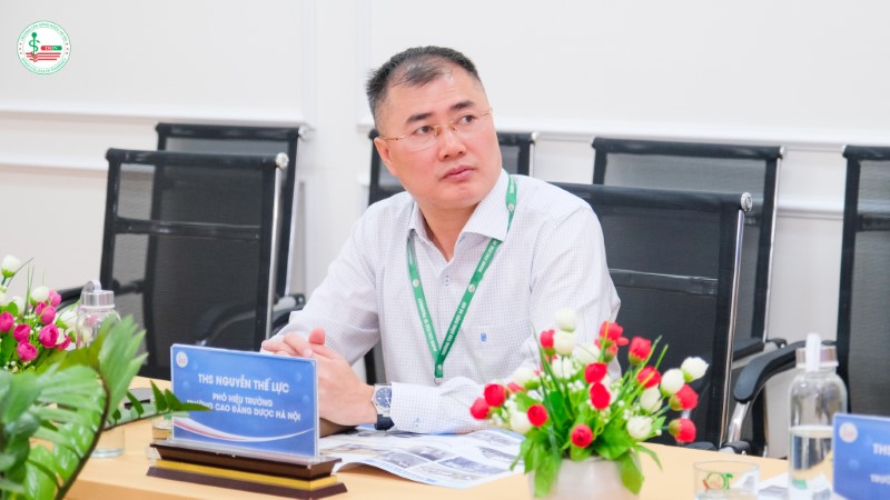 Ths Nguyễn Thế Lực - Phó hiệu trưởng nhà trường