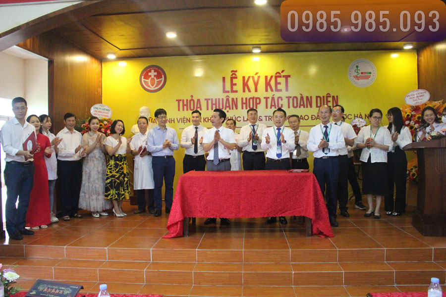 Lễ ký kết thoả thuận hợp tác toàn diện với Bệnh viện Phúc Lâm