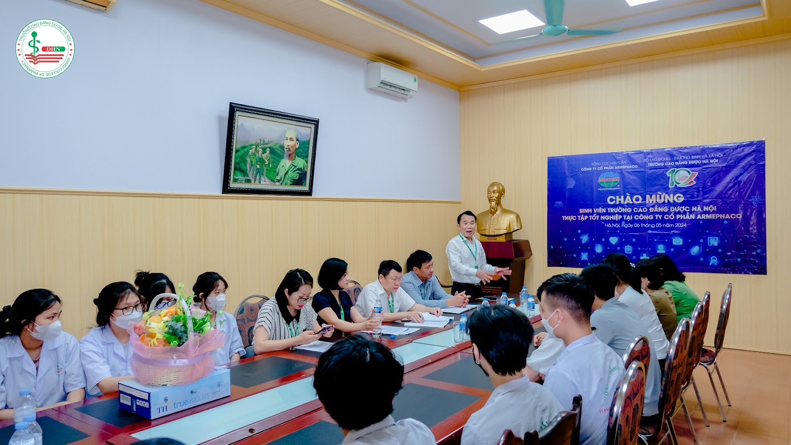 Sinh viên DHN có cơ hội thực tập và làm việc tại các bệnh viện, nhà thuốc lớn