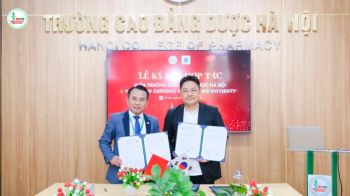 Trường Cao đẳng Dược Nà Nội ký kết hợp tác với Catholic Kwandong University – Hàn Quốc
